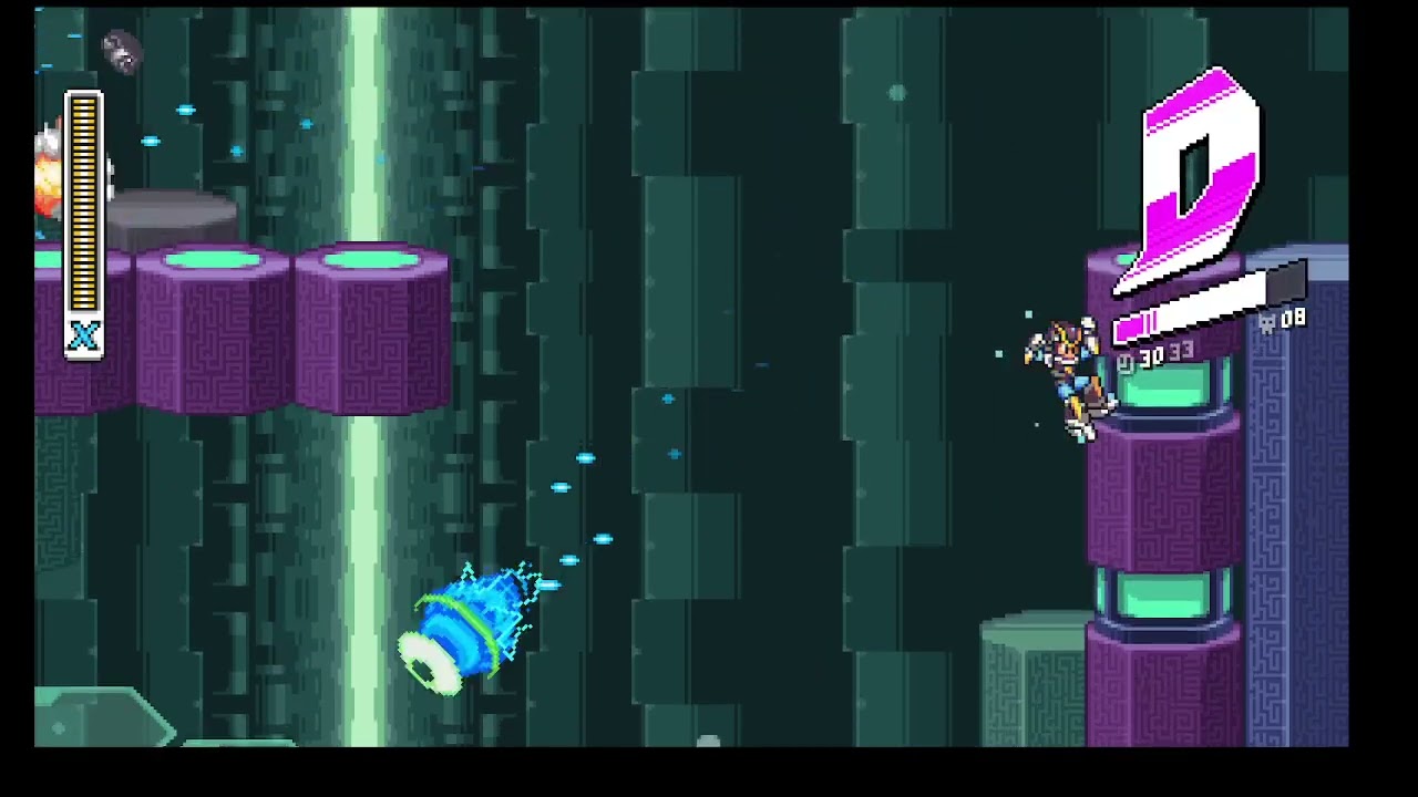 Mega Man X8 Demake - How to get all S rank in Optic Sunflower stage w/ full upgrades