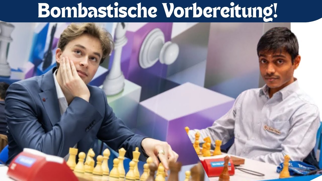 Vincent läuft voll in Aravindhs Vorbereitung... | Keymer vs  Aravindh