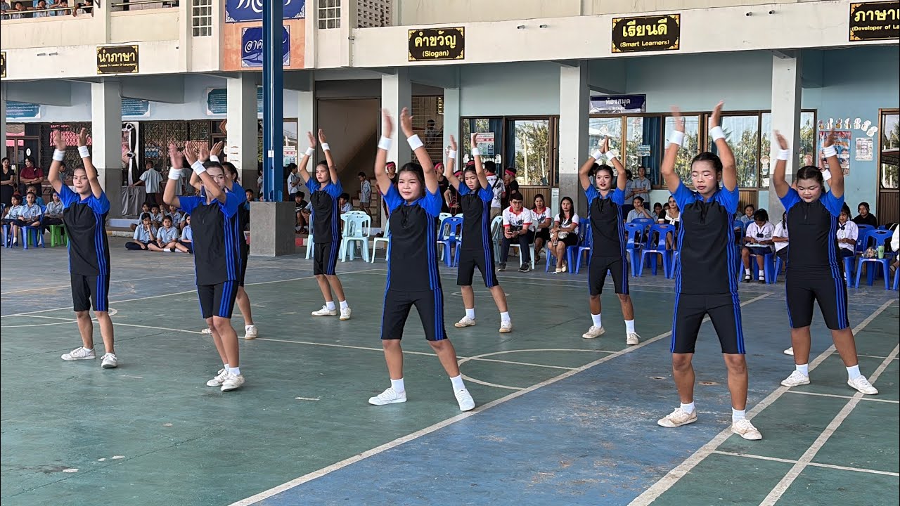 การแข่งขันแอโรบิค (มัธยม ขยายโอกาส) | โรงเรียนบ้านต้องหนองสระปลา ระดับเขตพื้นที่การศึกษา