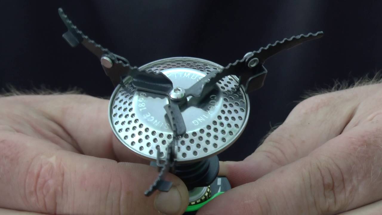 самая легкая газовая горелка  optimus crux stove lite