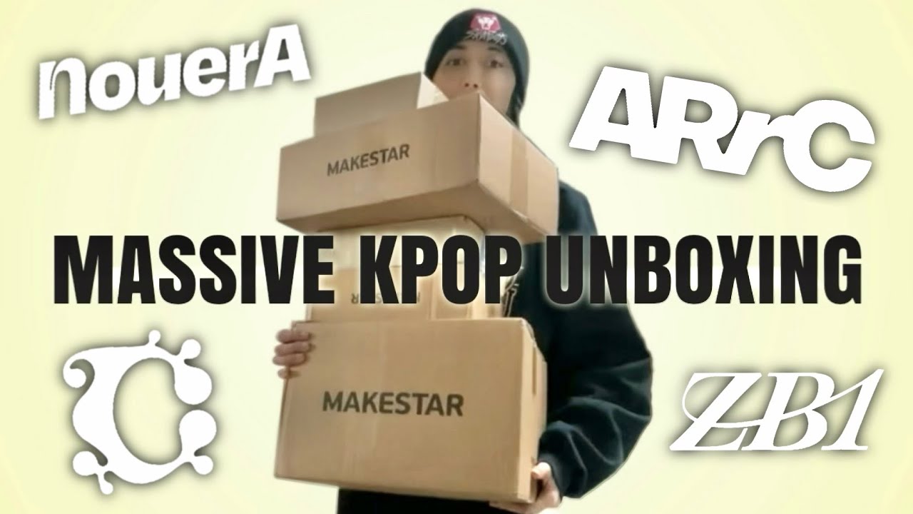HUGE UNBOXING [CRAVITY, NouerA, ARrC, +more!]