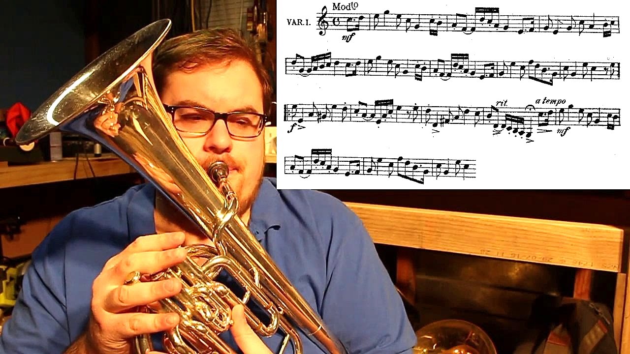 The Eb Alto/Tenor Horn & Sight Reading some random piece