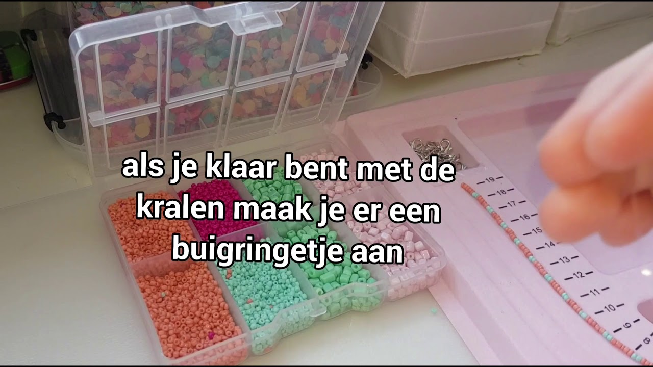 Ketting maken van kralen