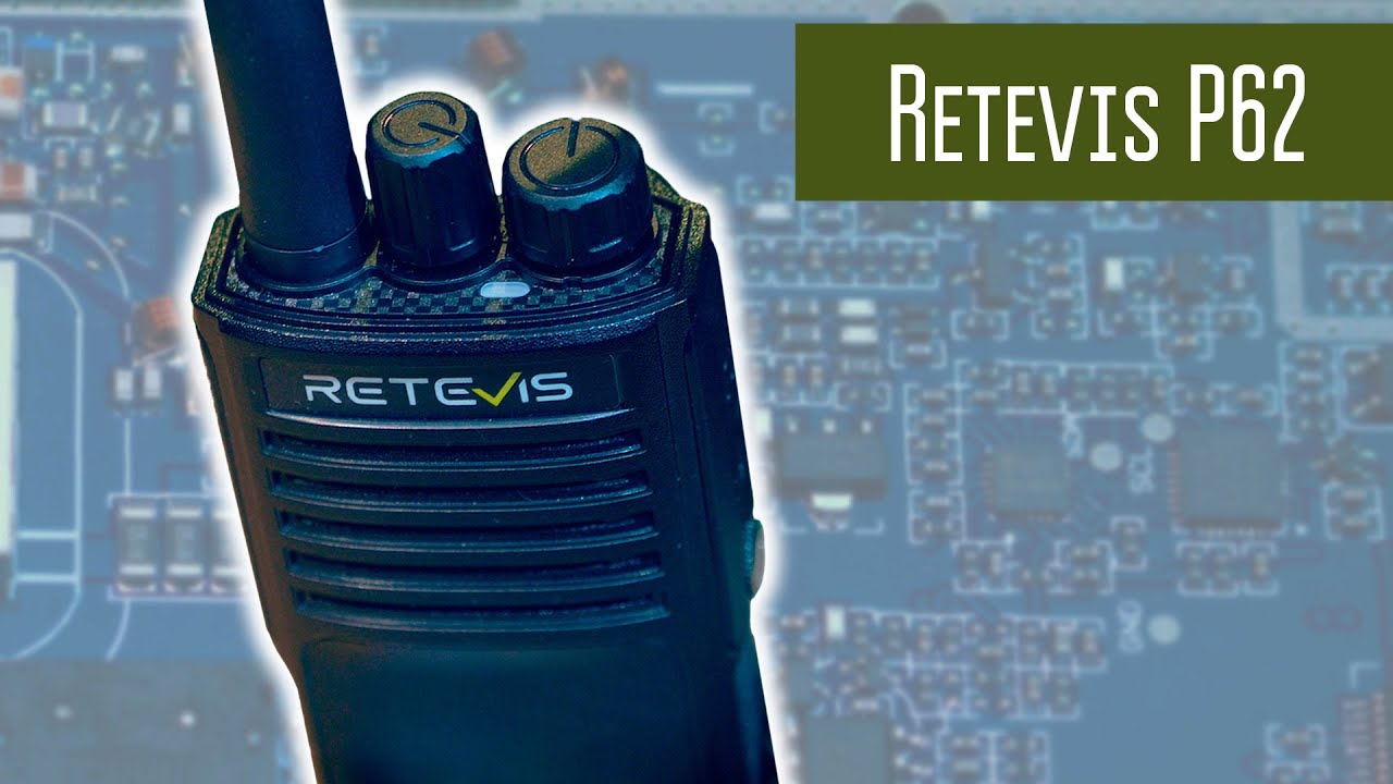 Retevis P62 два диапазона VHF / UHF, повышенная мощность, аккум как у RA89
