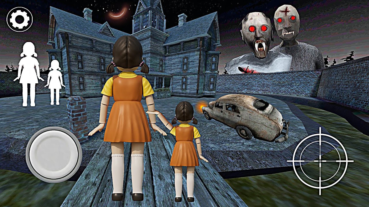 Playing As Squid Game Doll And Baby Doll Again In Granny 3