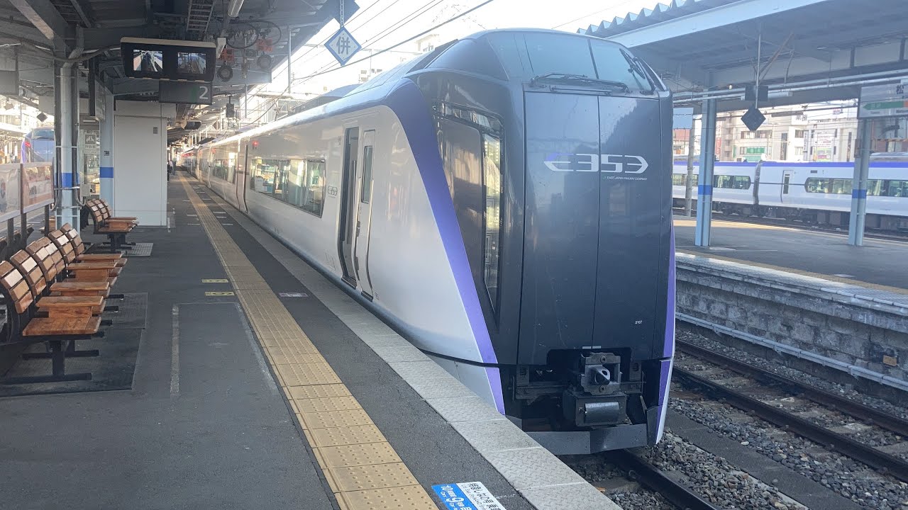 特急あずさ8号 車窓 松本→新宿・東京/ 中央本線 松本710発