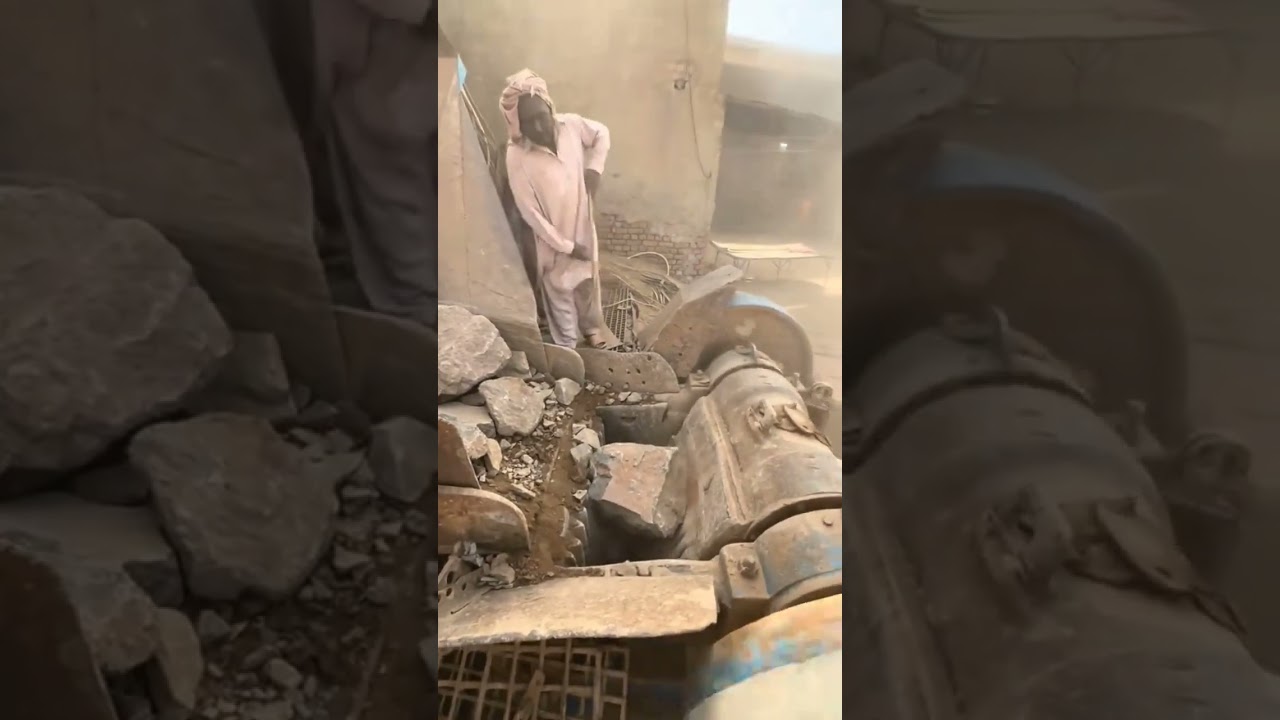 Crushed Stone Factory: Real-Time Action Inside