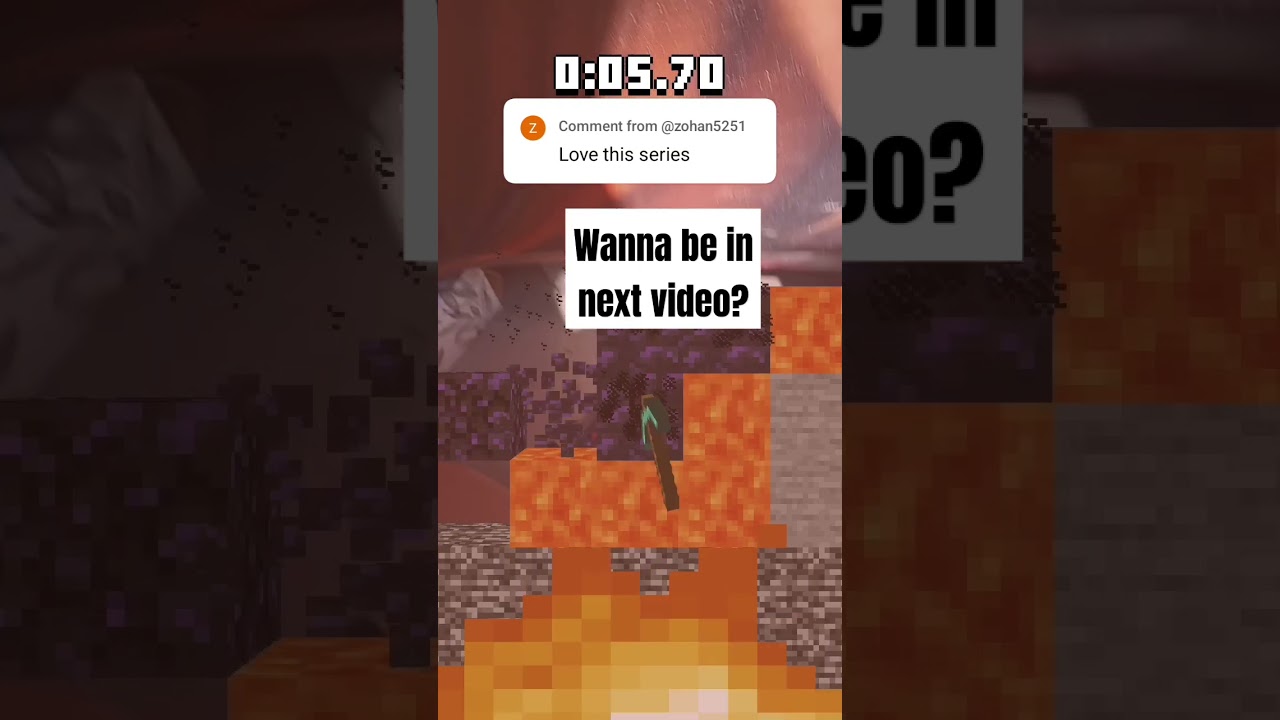 Wanna be in next video? 