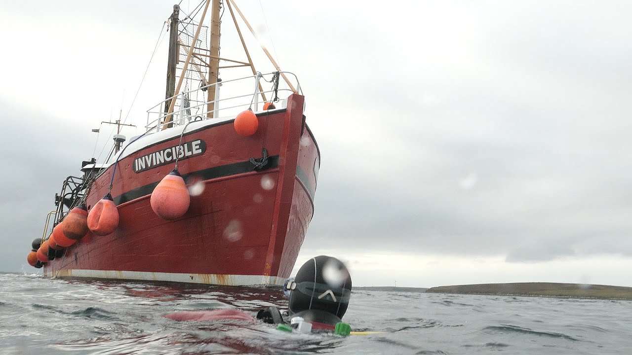 Zeeroos Deinze Scapa Flow 2018 Diving from the boat