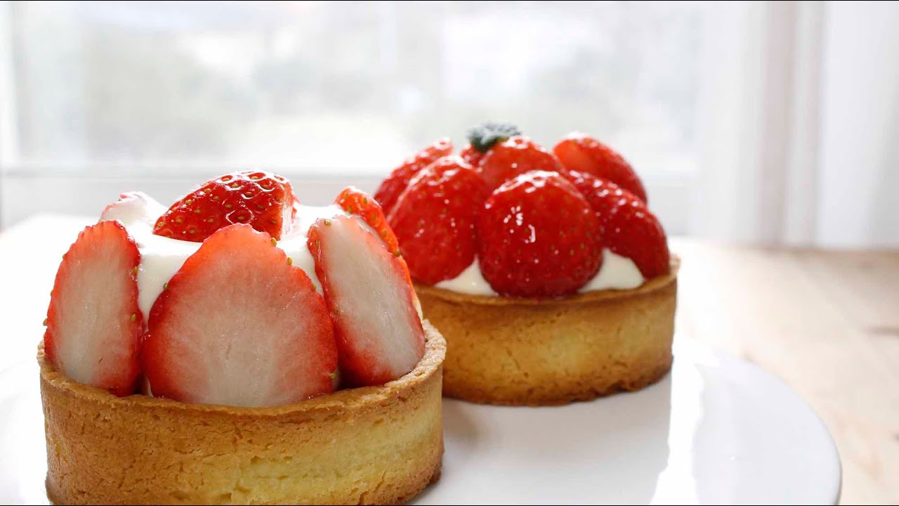 딸기와 크림치즈가 만나면~ [딸기치즈타르트: 타르트만들기Strawberry Cream Cheese Tart ][그녀의베이킹:그녀의요리]