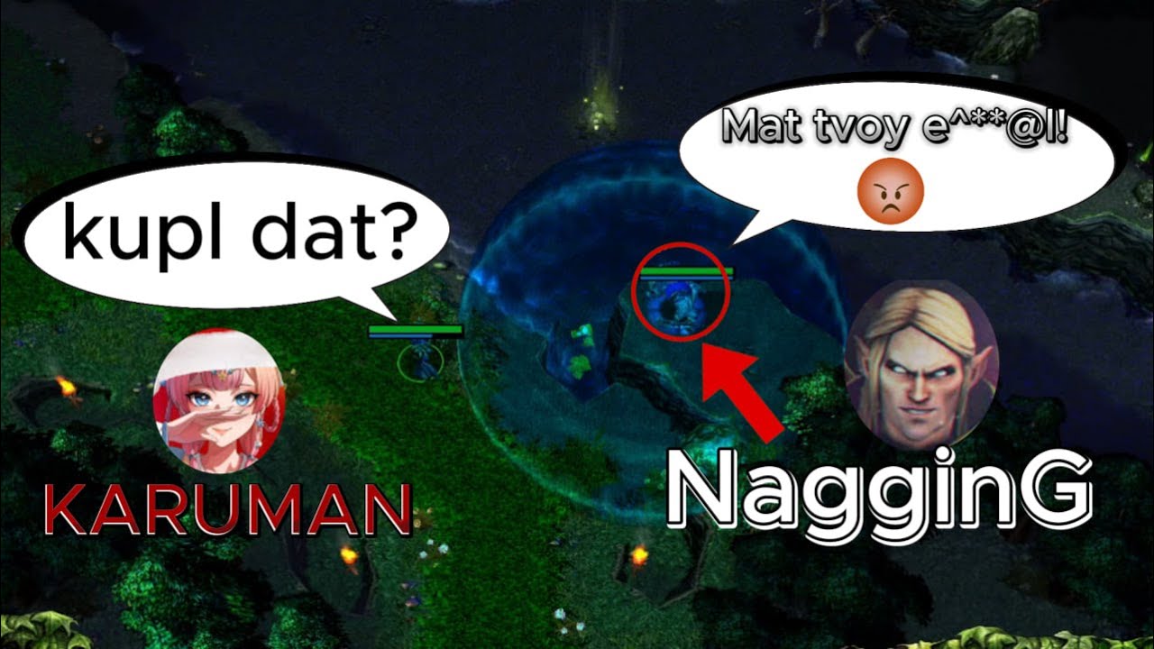 Kupol dat Naggingu ! Хейтим нагинга на войде @NagginGDotA