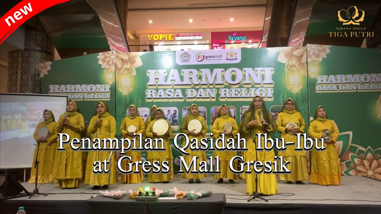 Penampilan Qasidah Ibu-Ibu yang Penuh Kekompakan