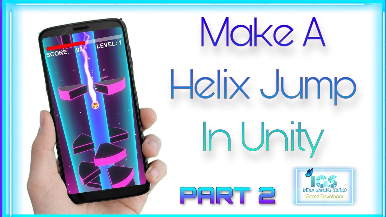 How to make a helix jump game in unity 3d  #igsdeveloper #unity3d