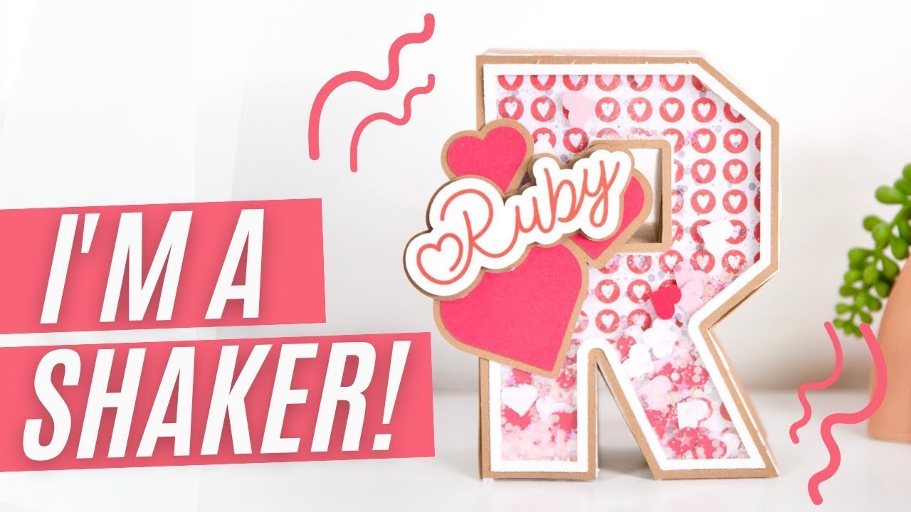 Cricut Paper Projects DIY 3D Shaker Letters | Mastering 3D Cut Files
