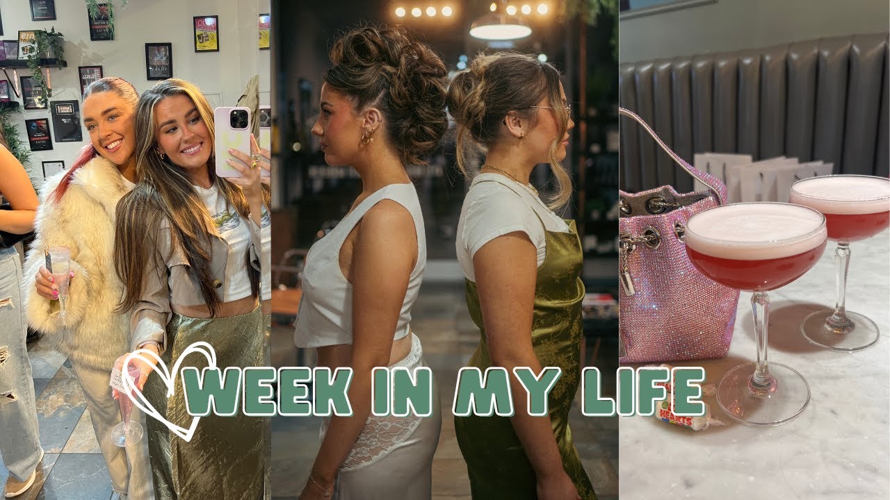 a week in my life!! | events, photoshoots, spectra, brunch, night outs & more! | NC