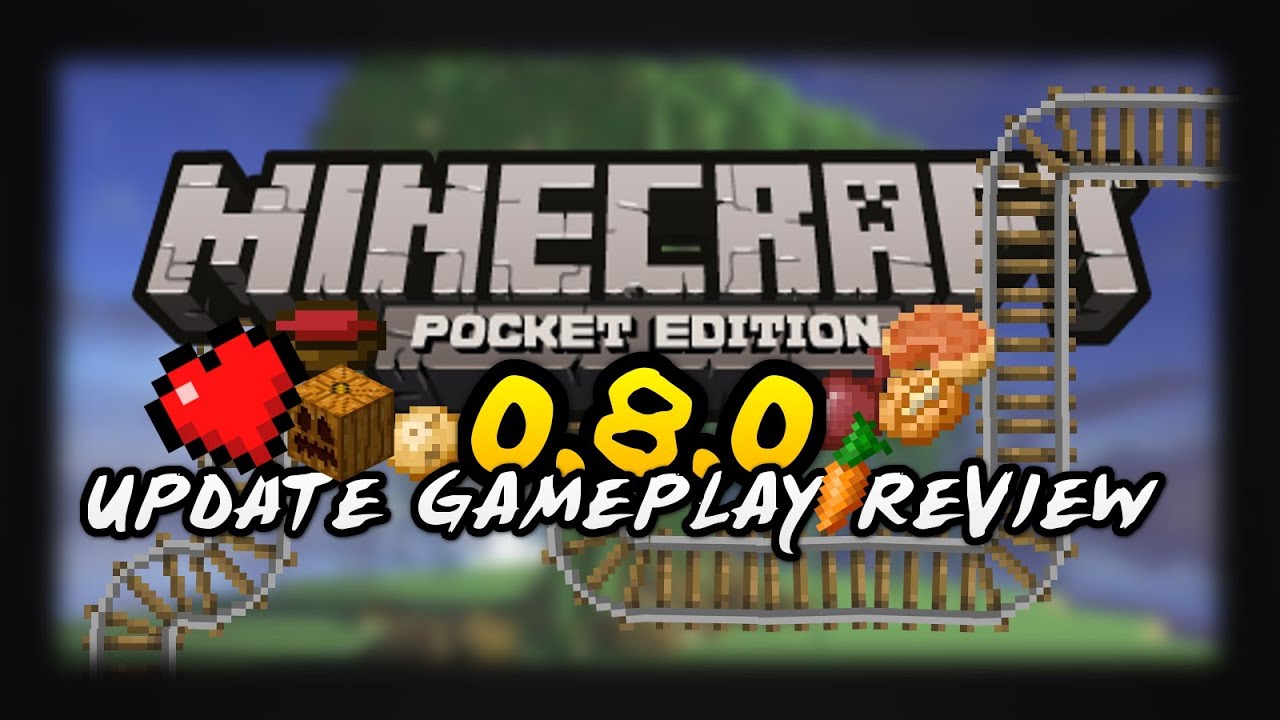 0.8.0 Update - Minecraft Pocket Edition Review [Minecraft PE] Gameplay Features