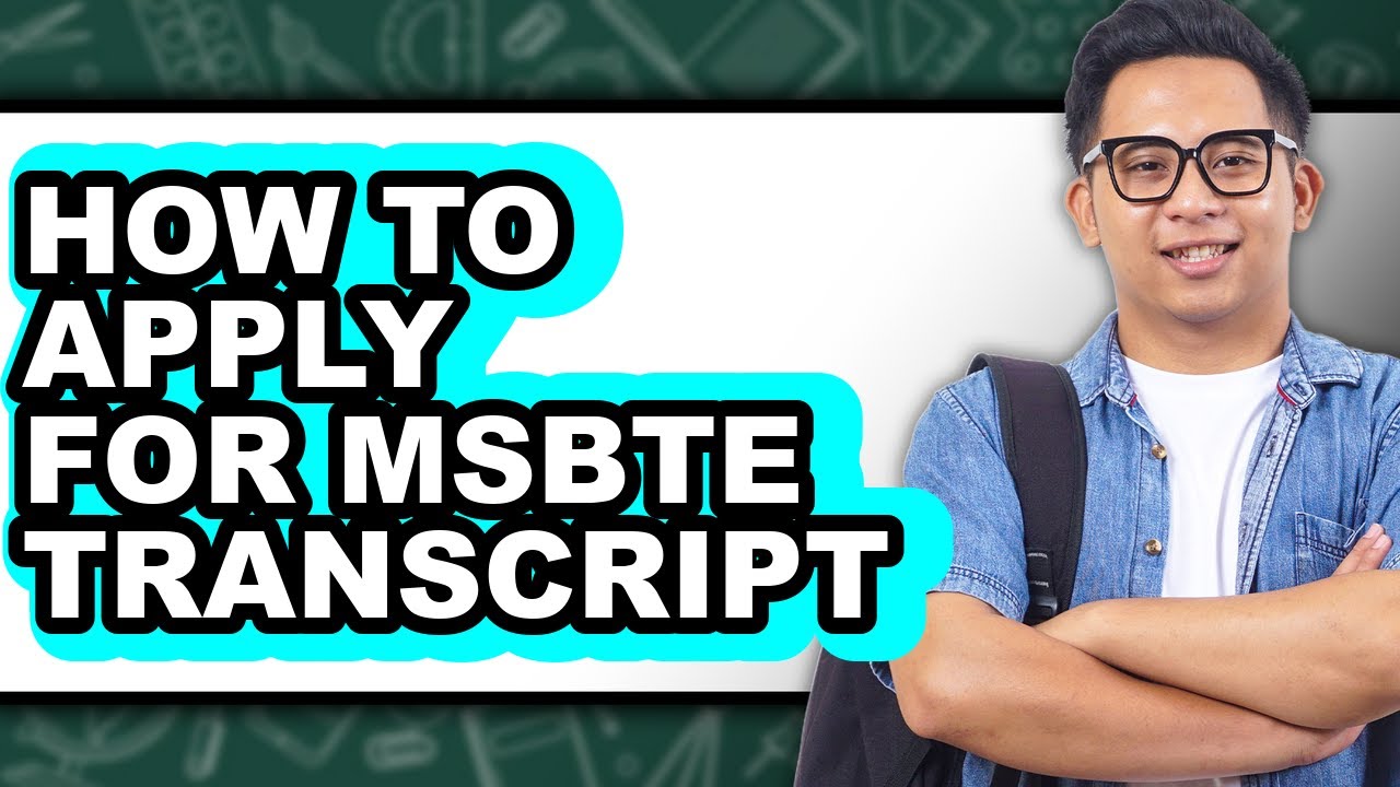 How to Apply for Msbte Transcript (easy Method)