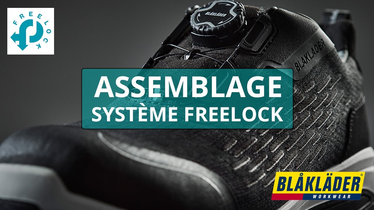 FREELOCK : assemblage du système à molette mécanique