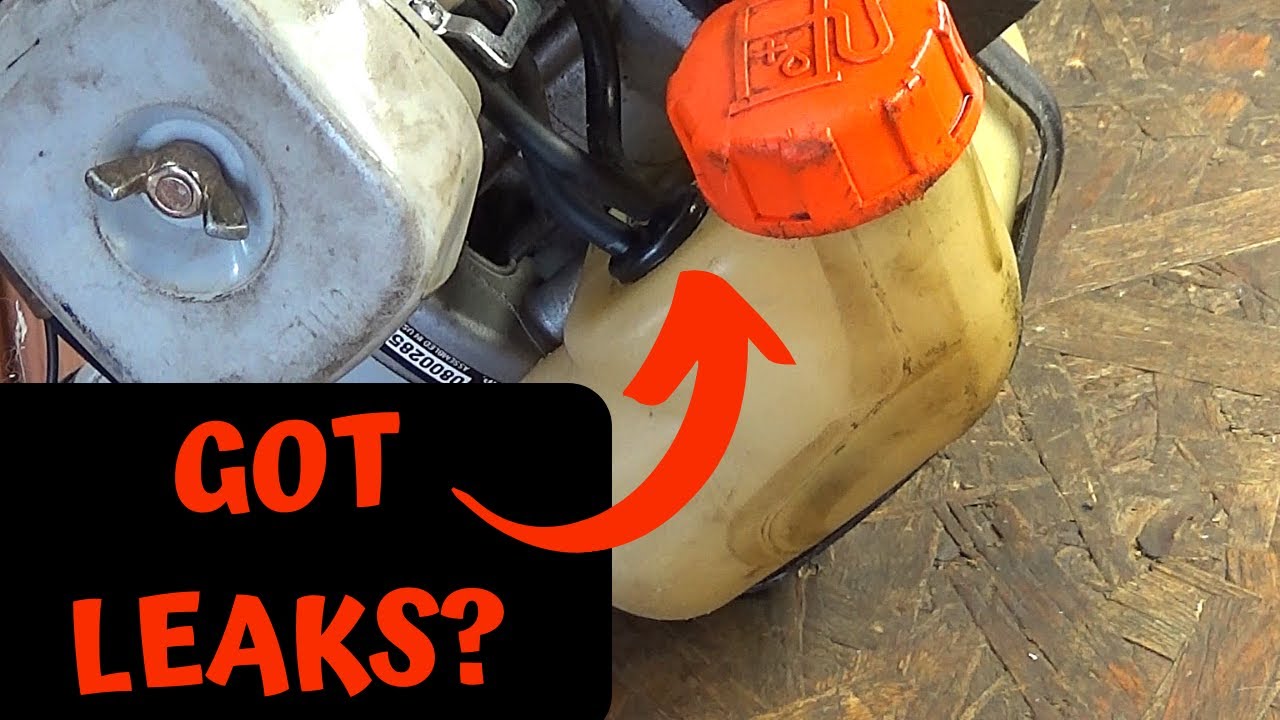 String Trimmer Fuel Leak Repair