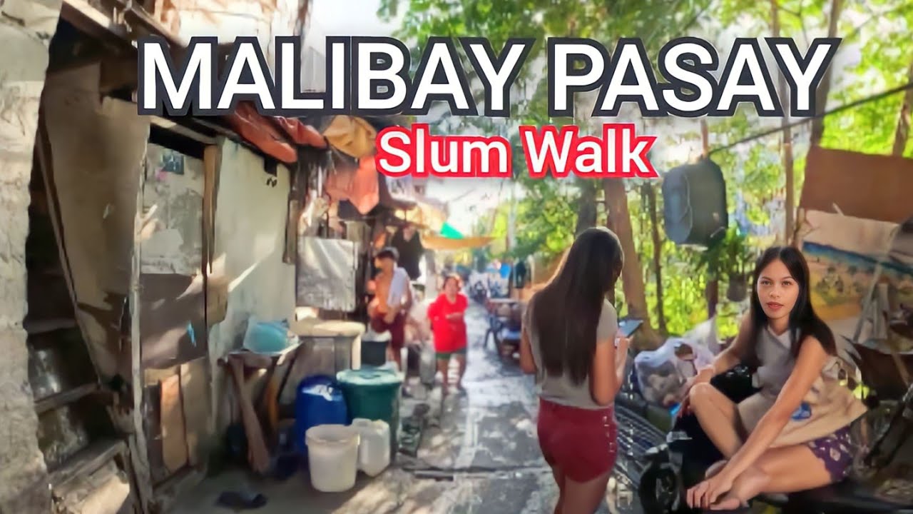 Exploring The Largest SLUM in Malibay, Pasay City Philippines.