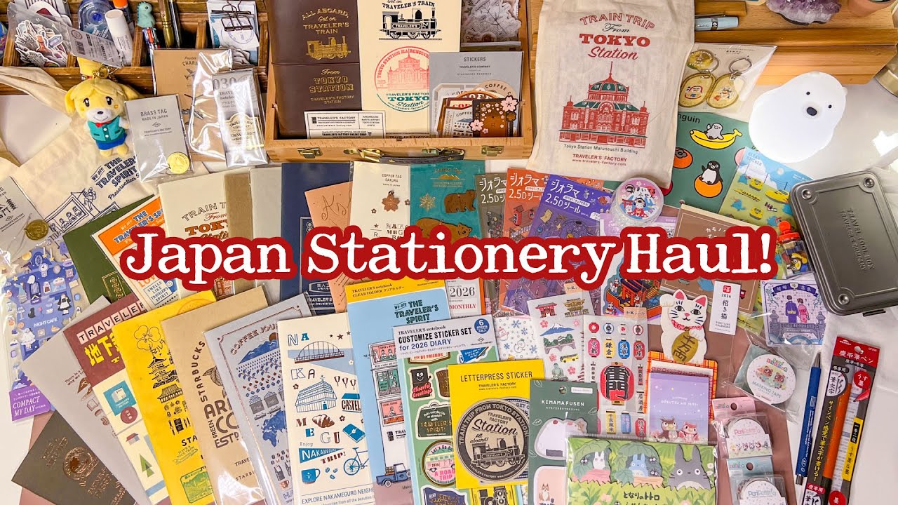 Я ни о чём не жалею. 💸📚 Мои покупки канцелярских товаров в Японии 🇯🇵🧳 Посещение фабрики Traveler’...