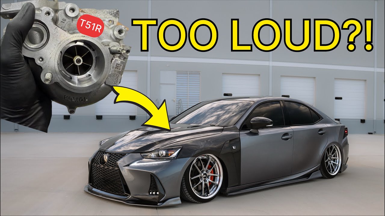 INSANE T51R MOD ON LEXUS 3IS | FIRST EVER | GREY 3IS
