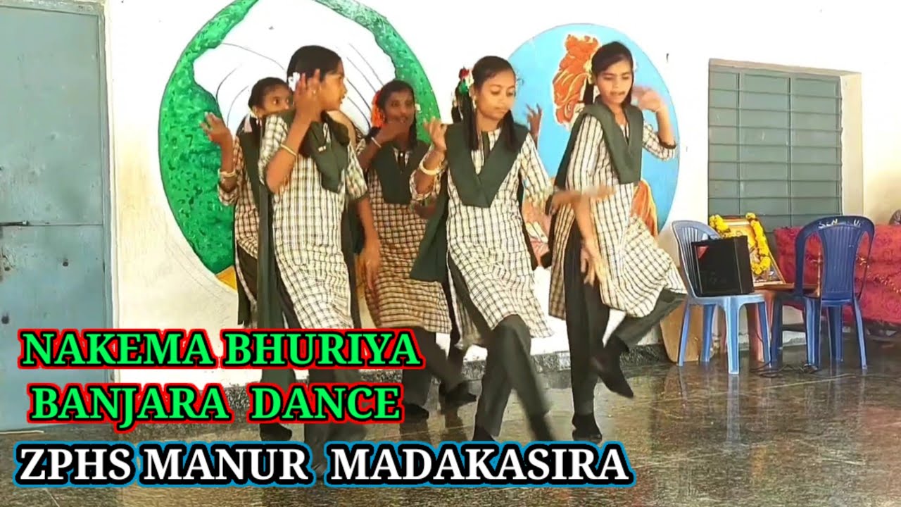 Nakema Bhuriya - Banjara Dance ZPHS MANUR MADAKASIRA #megaptm2ap #schooldance #viralvideo