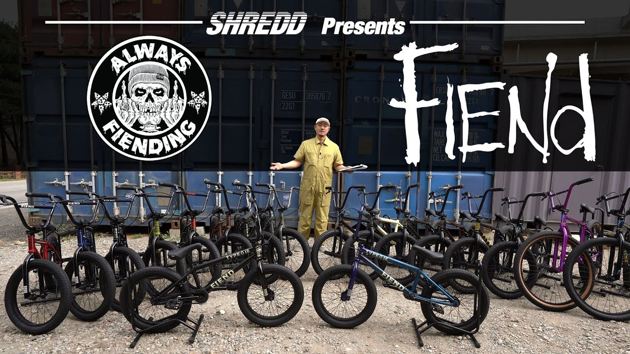 [Introducing Fiend 2022 BMX] 😈 핀드 완성 BMX! 이제 슈레드에서 만나보실 수 있습니다.
