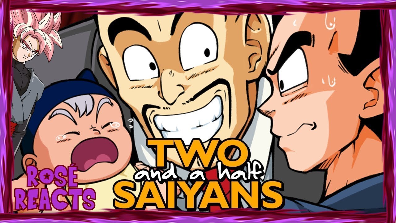 Rosé Goku Black Reacts to DragonShortZ Episode 1: Two and a Half Saiyans