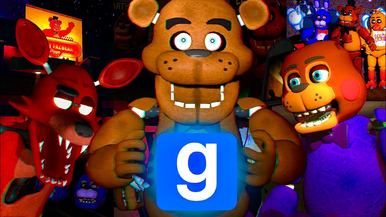 The Insane Gmod FNAF Maps That Were FORGOTTEN - Five Nights at Freddy's Garry's Mod/SFM