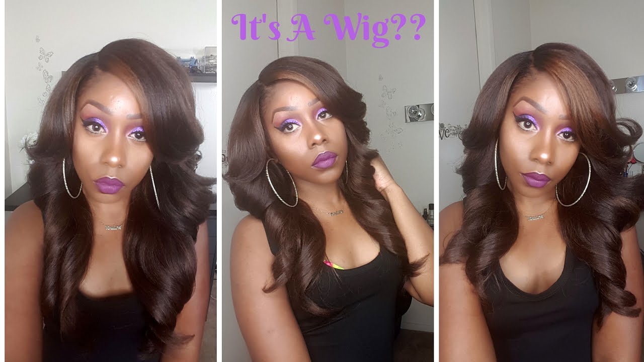 Is that a weave?? 🙆 It's A Wig Montessa wig review