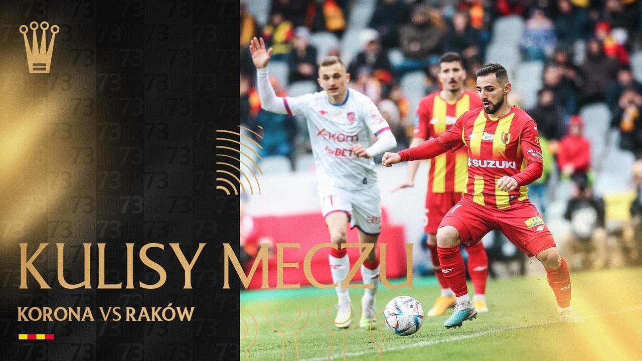 Kulisy meczu Korona Kielce - Raków Częstochowa