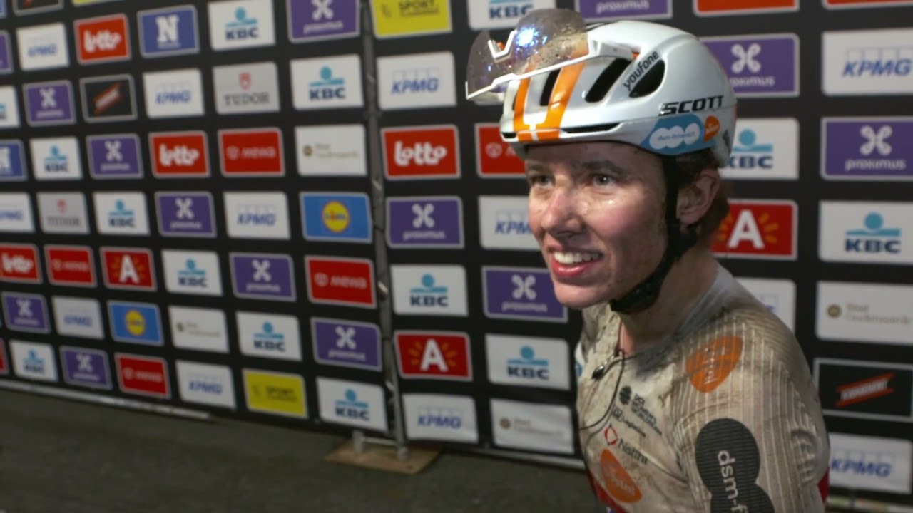 Pfeiffer Georgi post race RVV