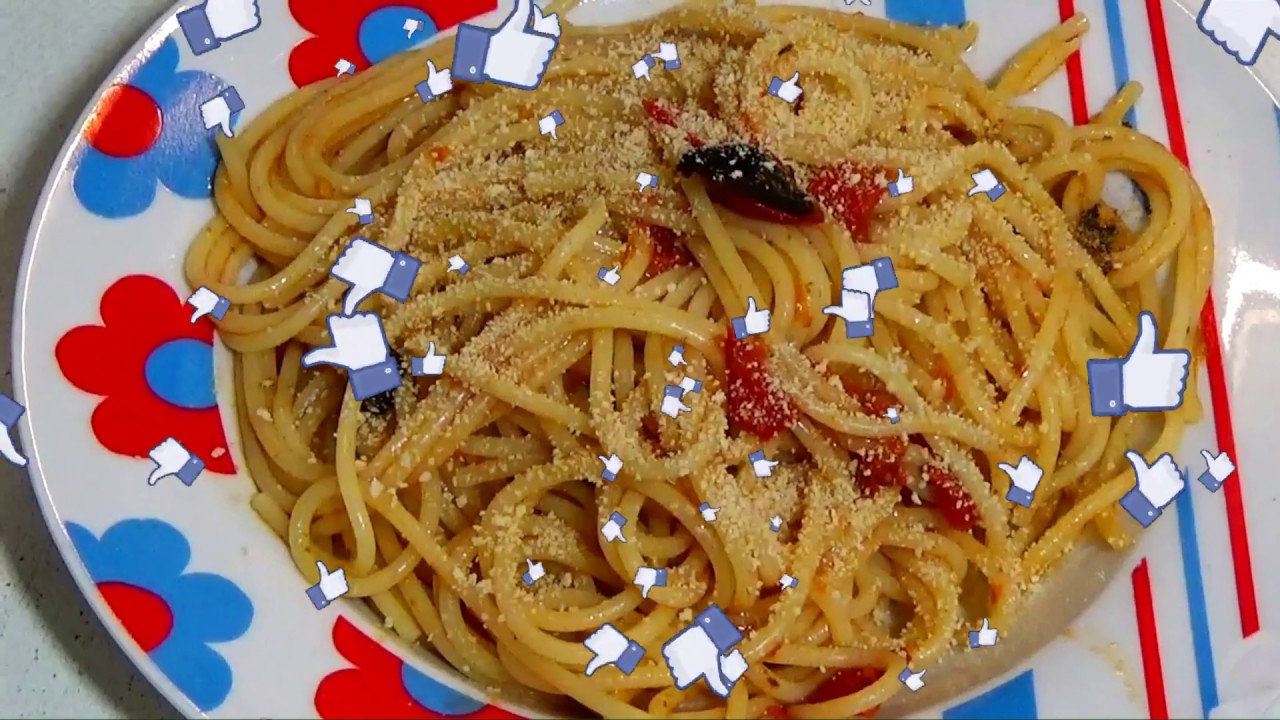 Spaghetti acciughe e pomodorini