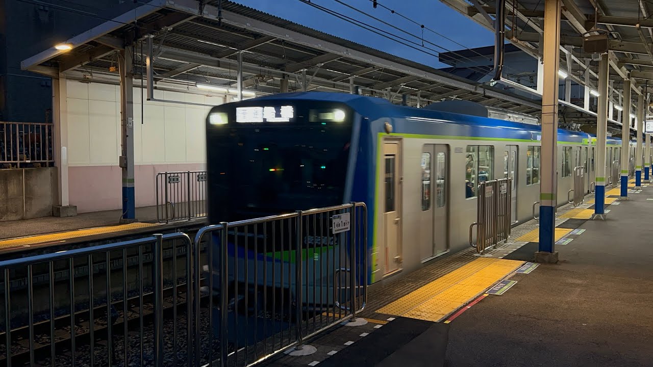 【逆井駅発着】17時41分発274A普通柏行き 60000系61503F＆17時43分発279A普通船橋行き 80000系81502F #東武アーバンパークライン #逆井駅 