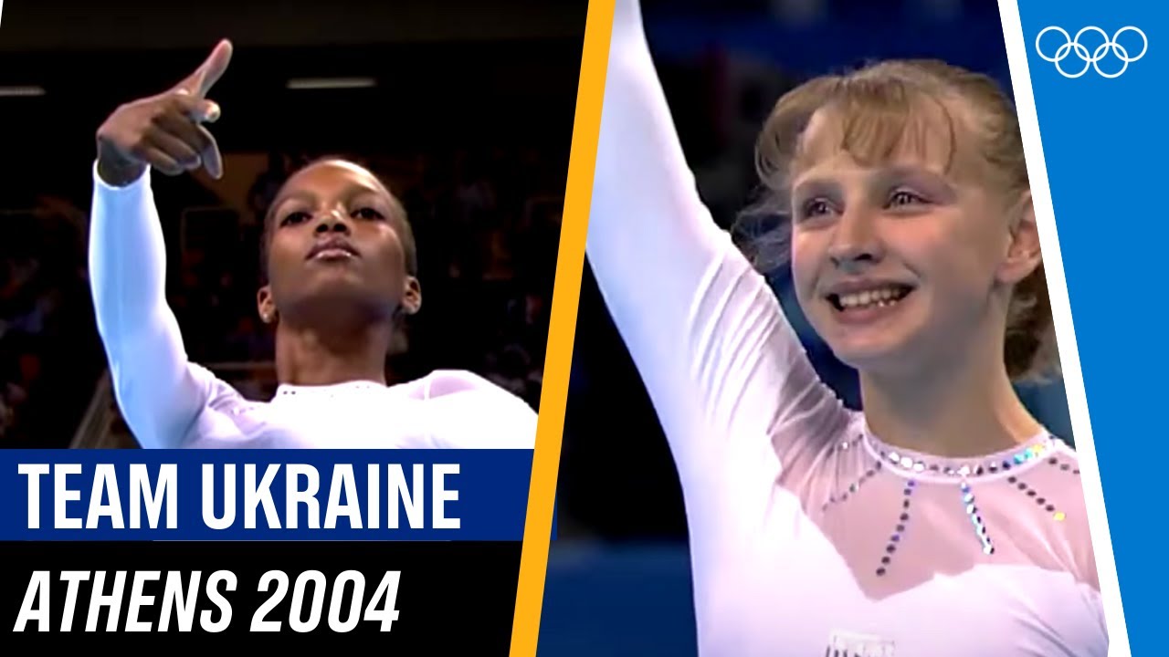 Floor routines of Team Ukraine! 🇺🇦🤸🏽 | Athens 2004