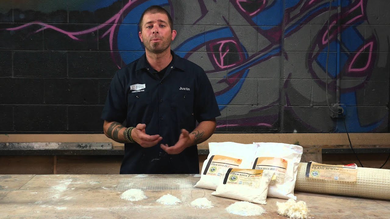 Intro to Fibers for Reinforcing Concrete Countertops