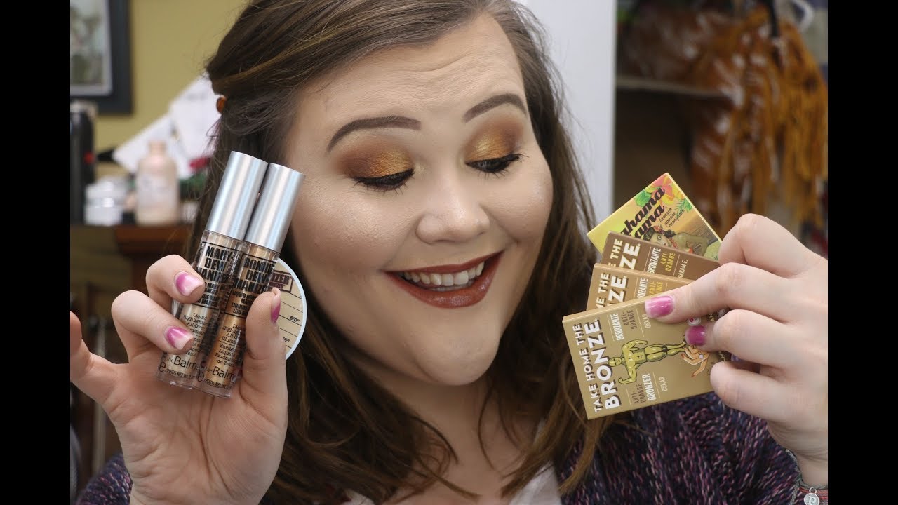 NEW from The Balm! Take Home The Bronze & Mary/Bonnie Dew-Manizers! Swatches, Try On & Thoughts!