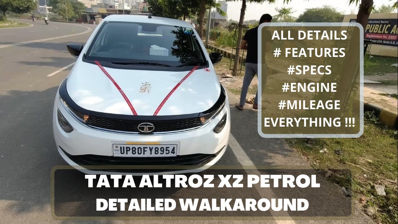 Tata Altroz XZ Petrol!! Detailed Walkaround.. Most value for money Variant??All features explained!!