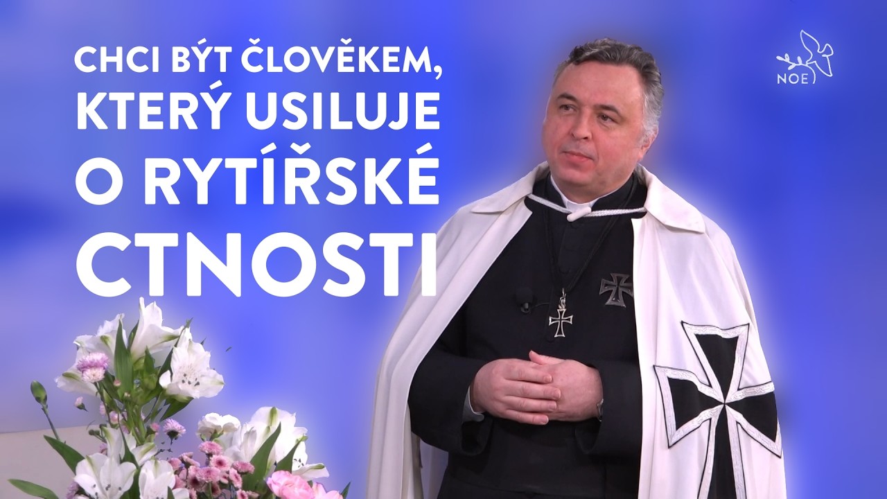 Rytíři v Evropě ještě nevymřeli – P. Norbert Jan Maria Hnátek, OT v Živě s Noe
