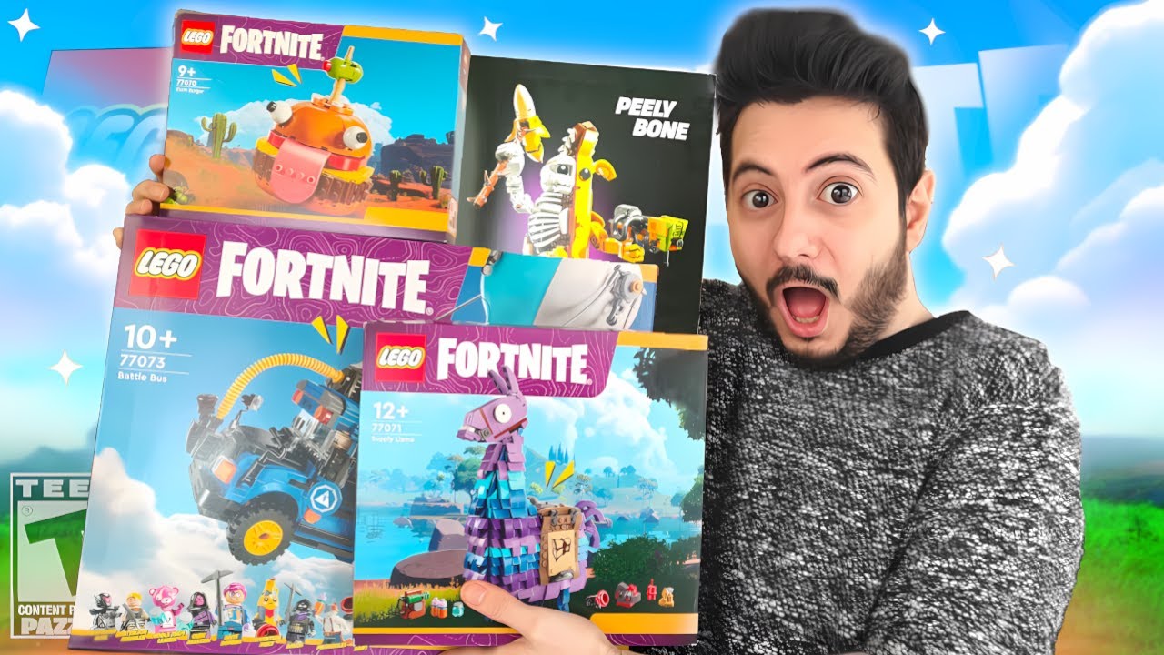 HO RICEVUTO TUTTI I SET LEGO Fortnite!
