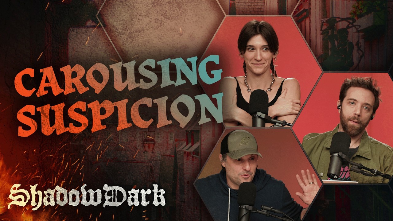 Carousing Suspicion | Shadowdark RPG Episode 15 | The Glass Cannon Podcast