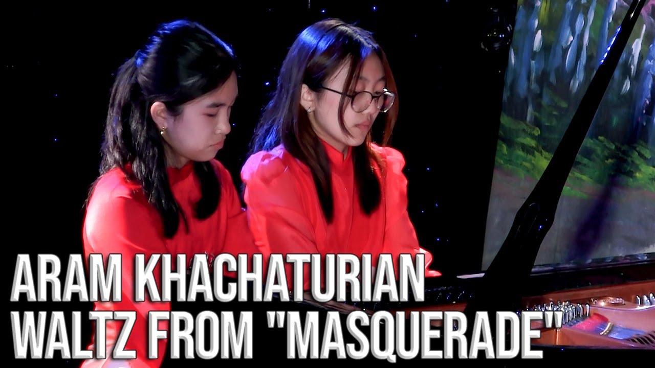 Aram Khachaturian - Waltz from Masquerade (Piano Duet)