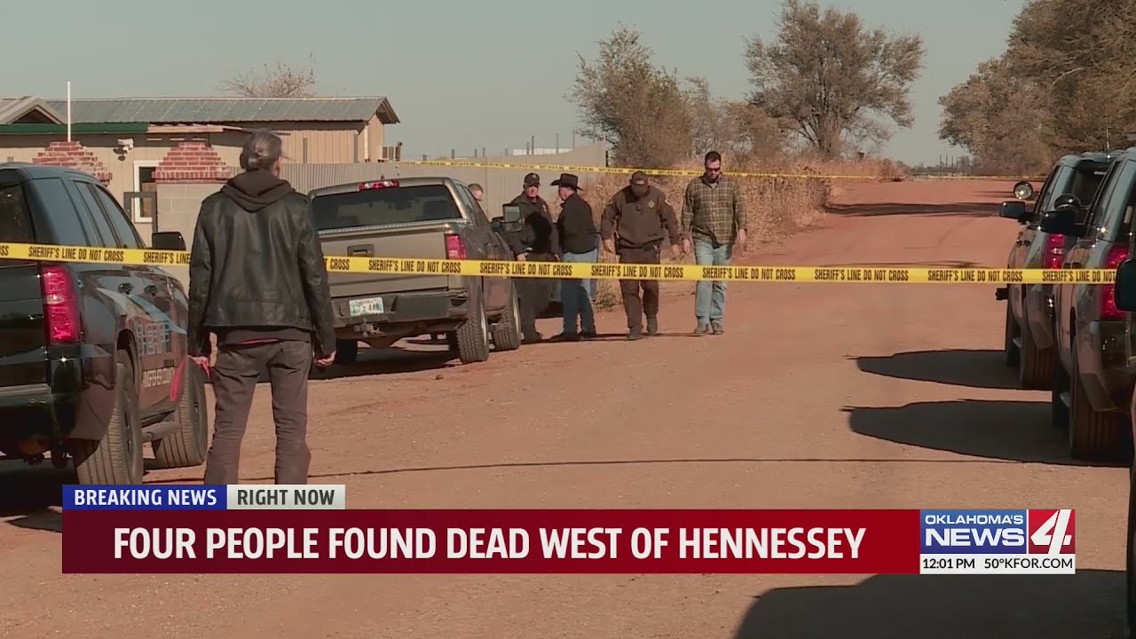 4 people found dead west of Hennessey