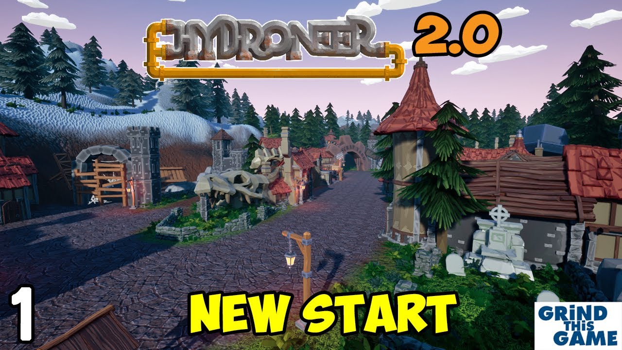 I Start My Quest For GOLD In Hydroneer 2.0