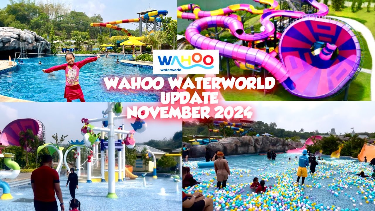 WAHOO WATERWORLD TERBARU NOVEMBER 2024‼️Waterpark Terbesar di Jawa Barat Kota Baru Parahyangan
