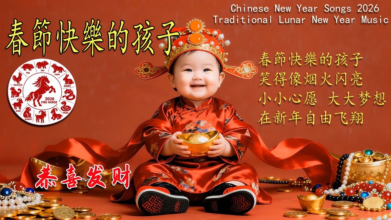 👶 春節快樂的孩子 👶 Selamat Tahun Baru Imlek, anak-anak! [CNY2026]