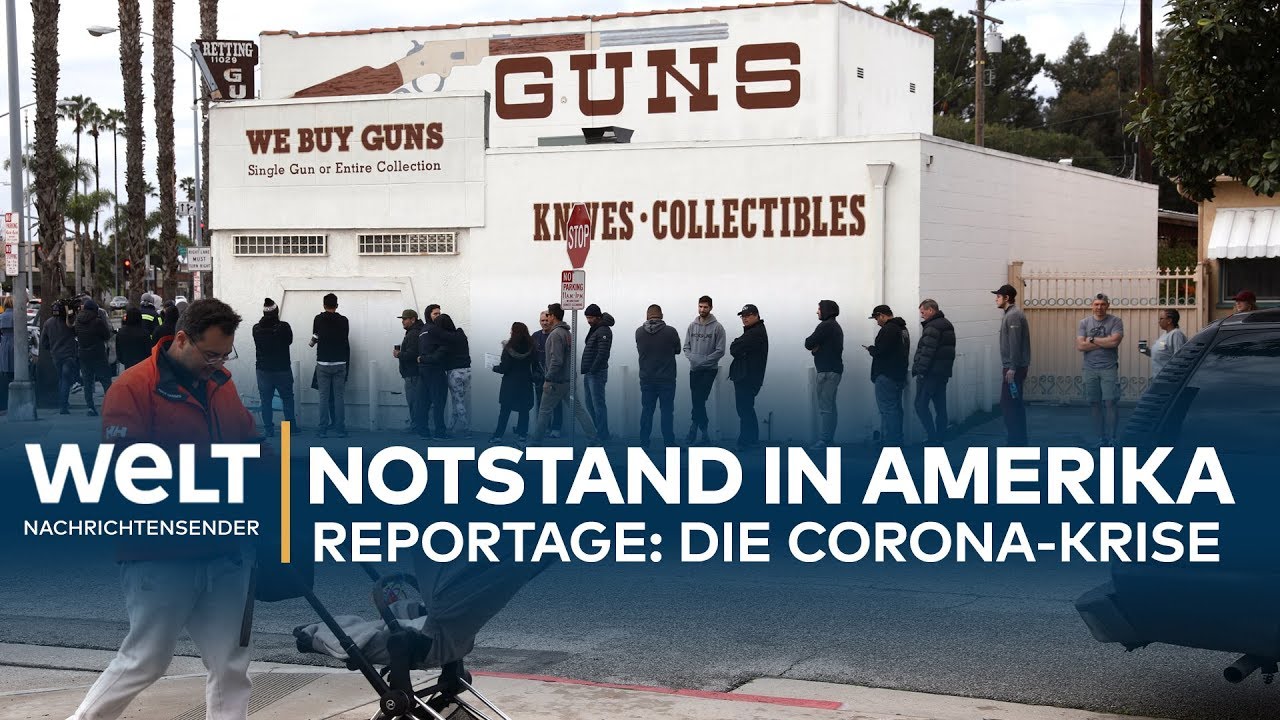 CORONA-REPORTAGE: Coronavirus-Notstand in Amerika - der Kampf gegen COVID-19