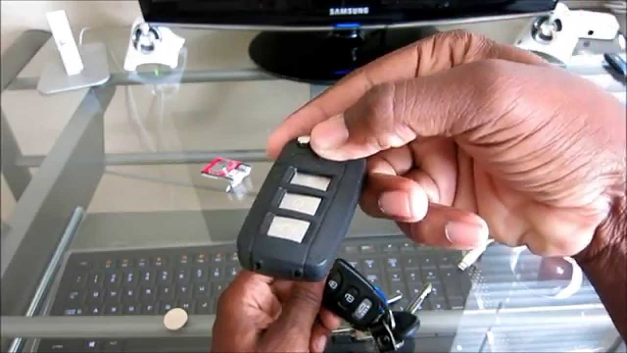 How To Switch Your 2013 Hyundai Elantra Key To A Folding Key Fob & Replace Battery