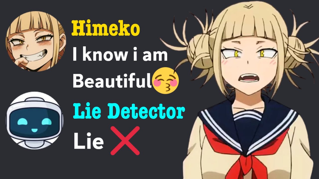 If My Hero Academia characters got a Lie detector☠️